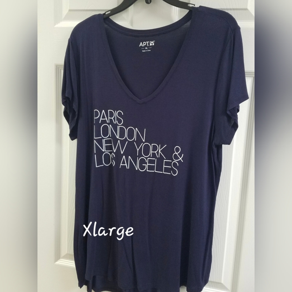 APT 9 V-Neck Tee